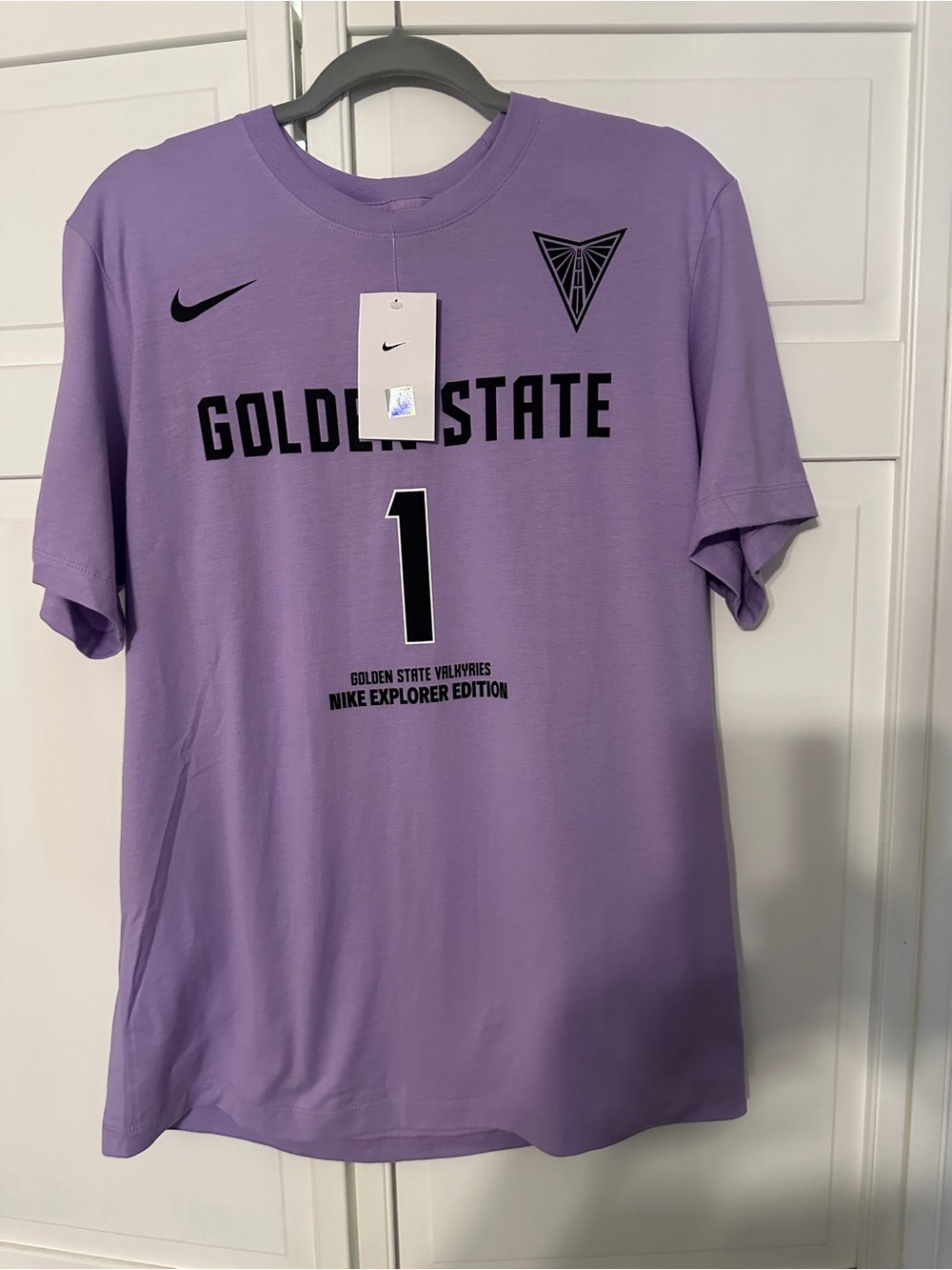 Nike Lavender Golden State Explorer Edition Men’s Short-Sleeve Tee